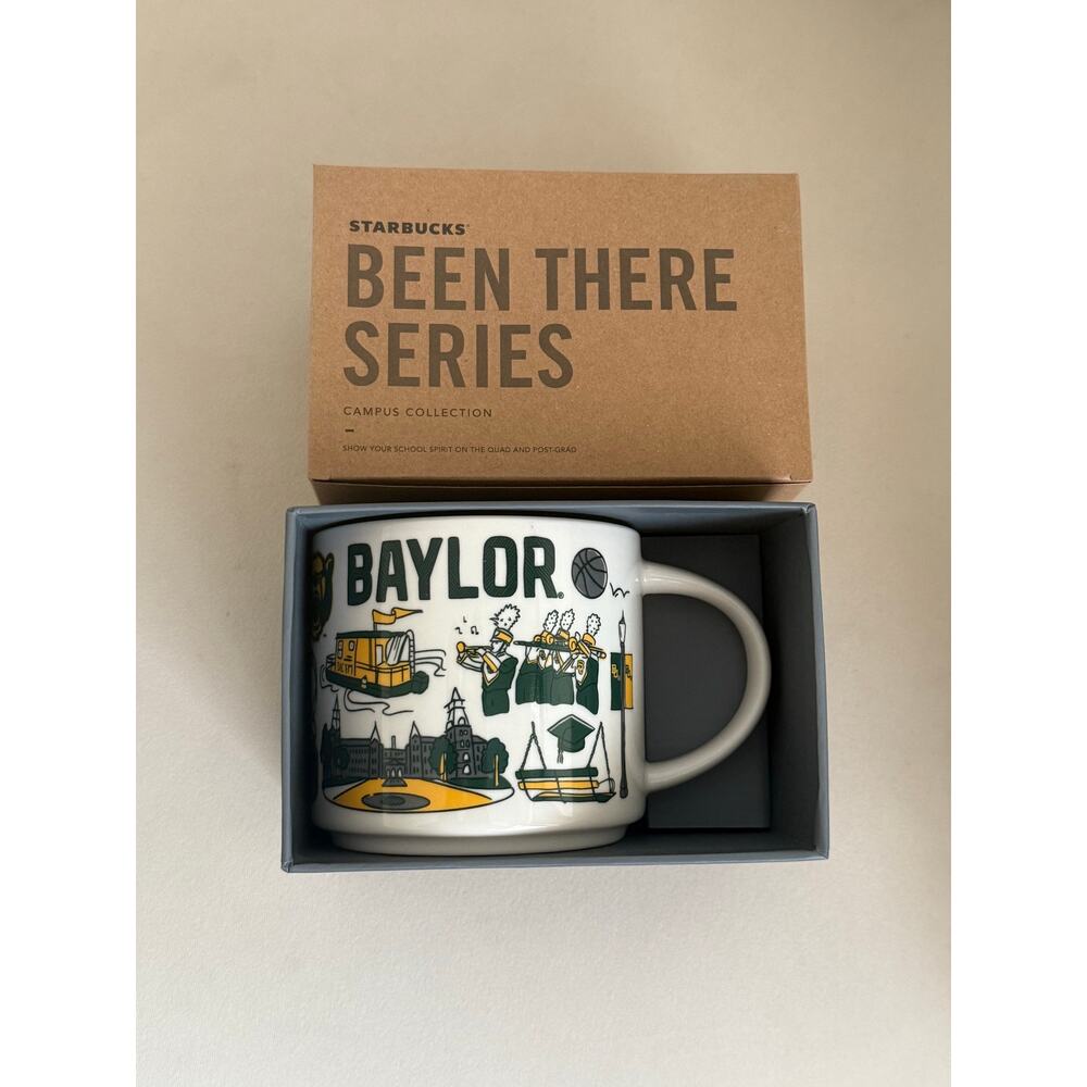 Starbucks BAYLOR University Been There Series Campus Collection 14 oz mu…